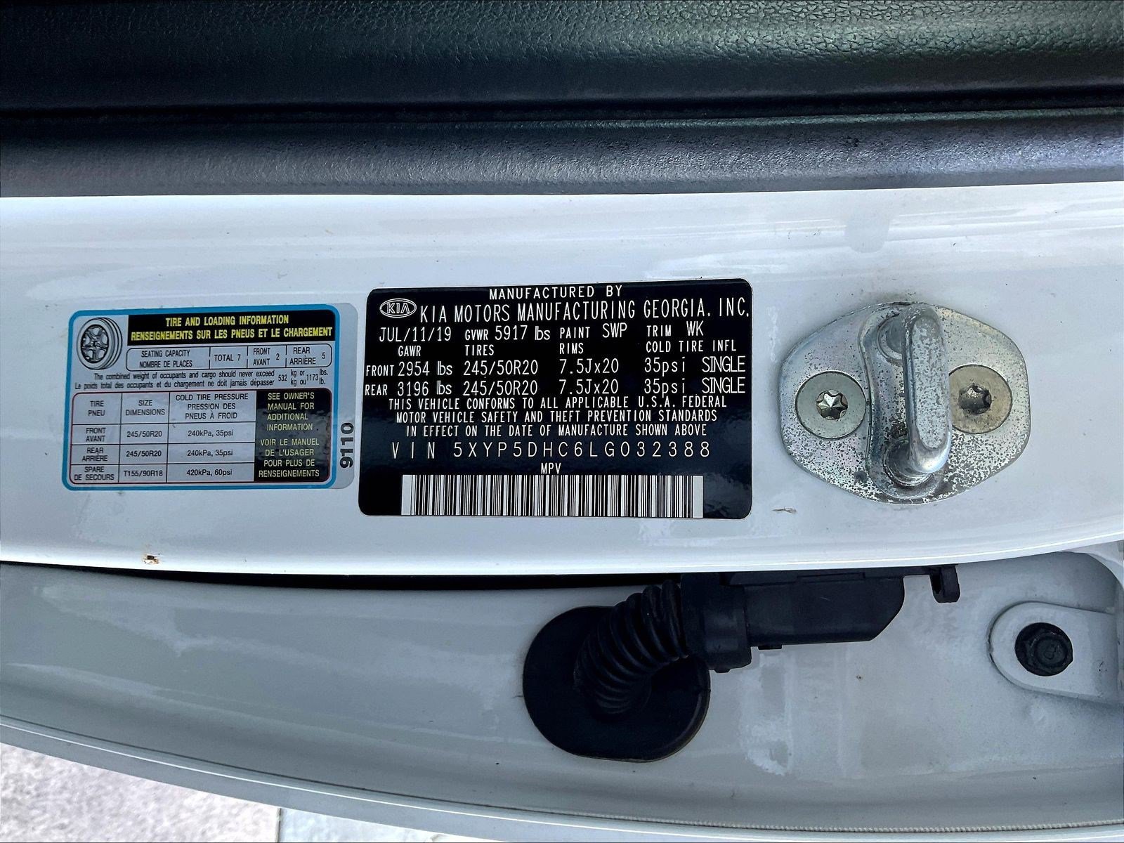 Used 2020 Kia Telluride SX w/ Towing Package AWD/4WD image 19