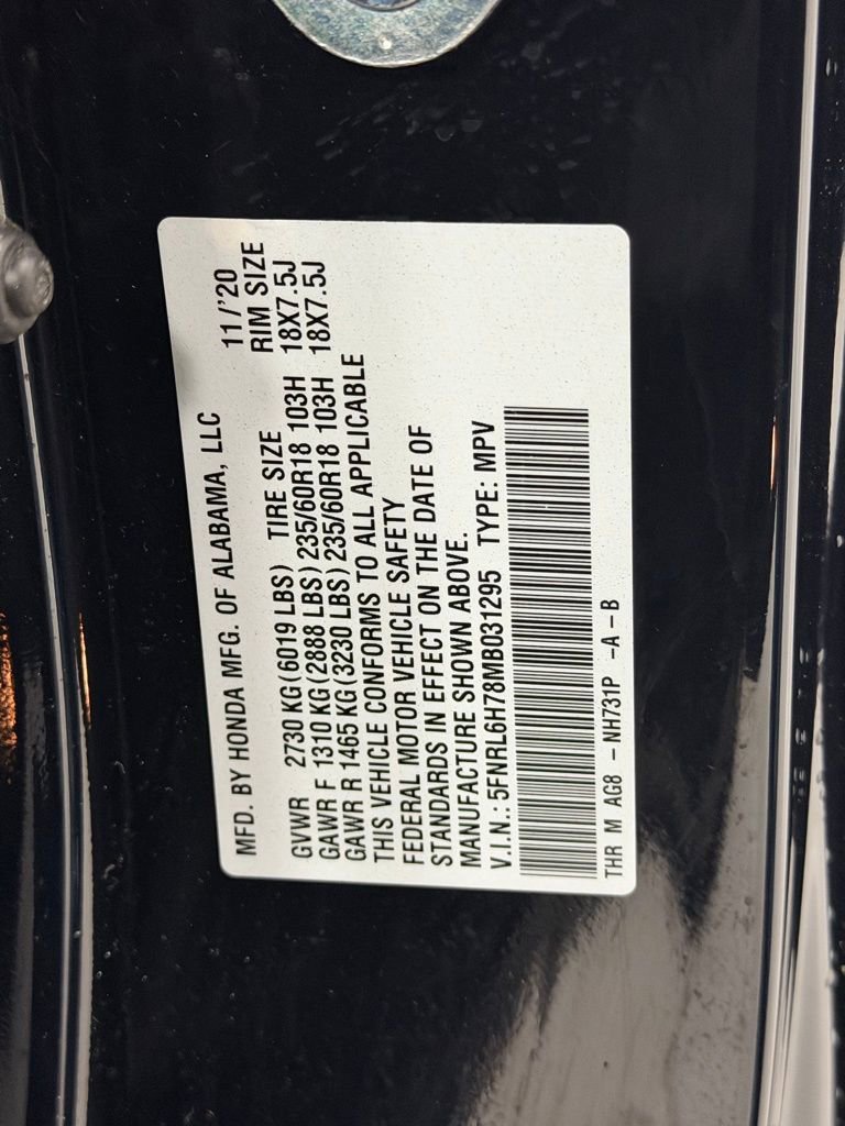 Used 2021 Honda Odyssey EX-L image 31