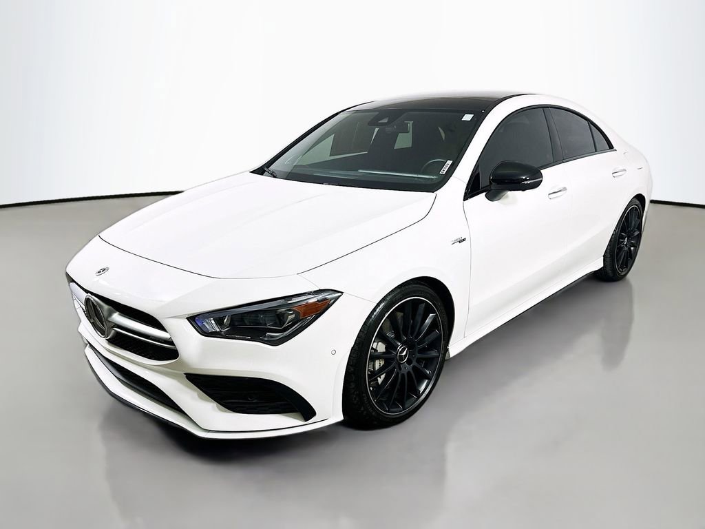 Used 2023 Mercedes-Benz CLA 35 AMG 4MATIC w/ Parking Assistance Package image 3