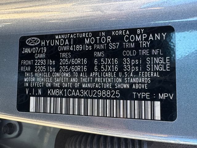 Used 2019 Hyundai Kona SE AWD/4WD image 8