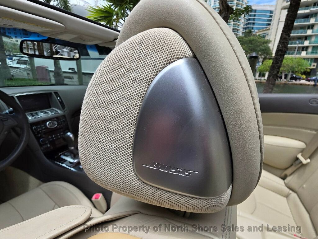 Used 2014 INFINITI Q60 Convertible w/ Premium Package RWD image 46