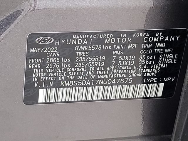 Used 2022 Hyundai Santa Fe Limited AWD/4WD image 21