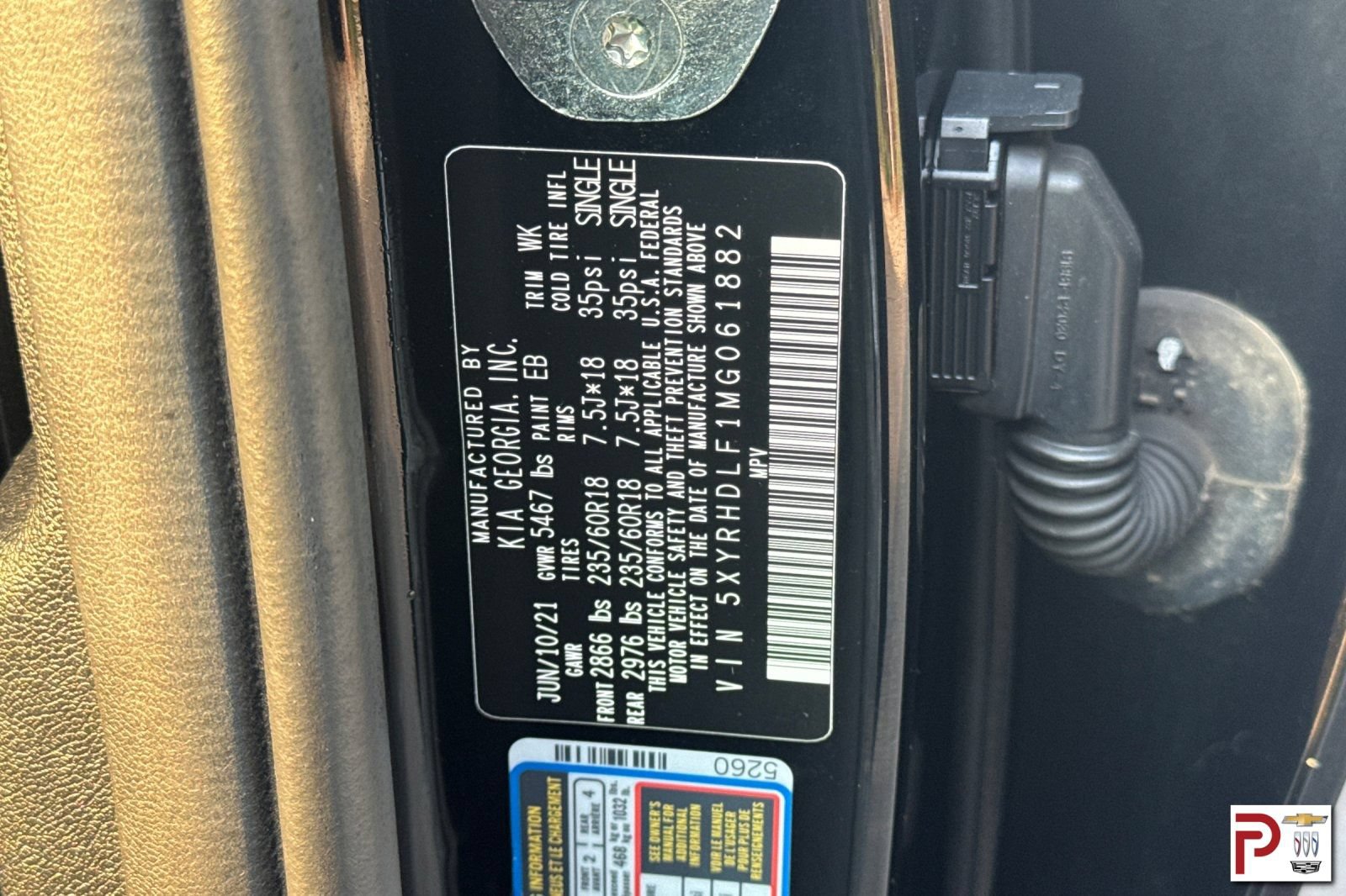 Used 2021 Kia Sorento EX w/ Panoramic Sunroof Package AWD/4WD image 36