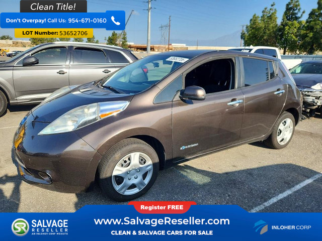 Used 2017 Nissan Leaf S FWD image 1