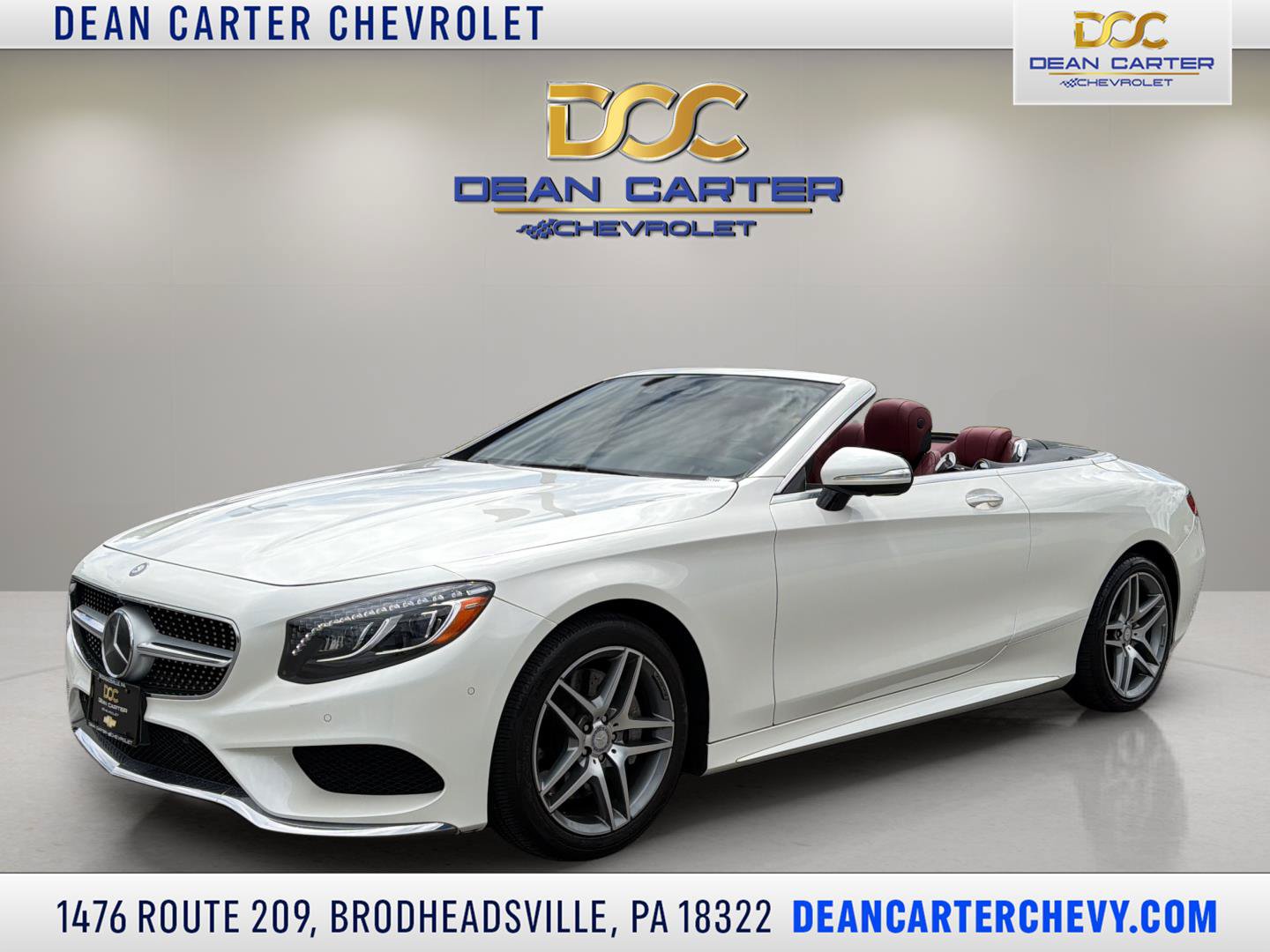 Used 2017 Mercedes-Benz S 550 Cabriolet