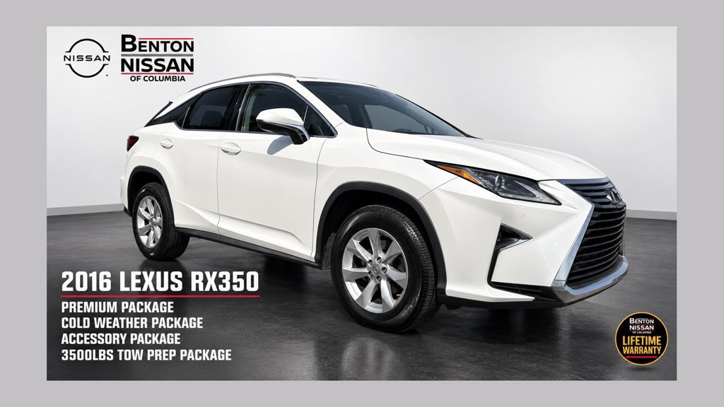Used 2016 Lexus RX 350 AWD w/ Premium Package
