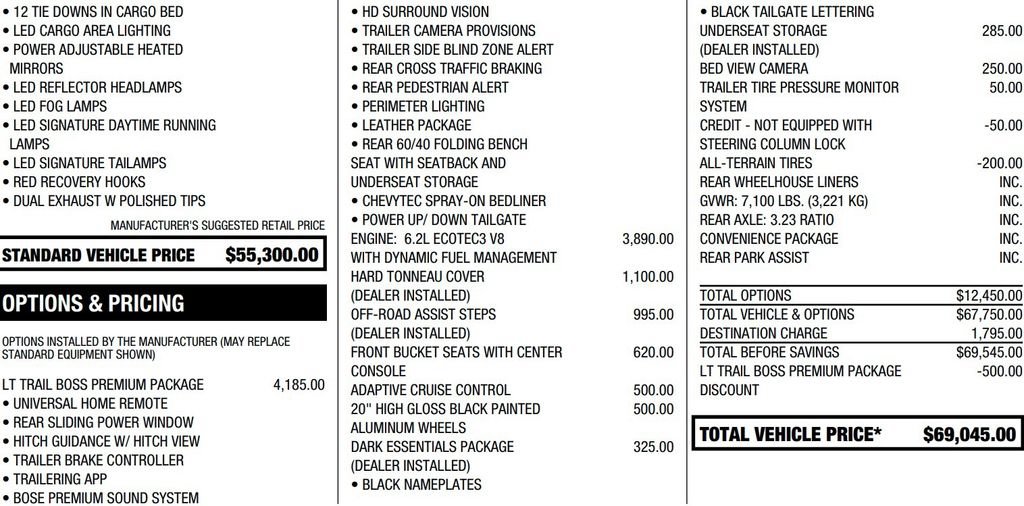 Certified 2022 Chevrolet Silverado 1500 LT Trail Boss w/ LT Trail Boss Premium Package AWD/4WD image 2