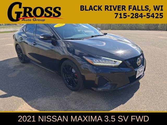 Used 2021 Nissan Maxima 3.5 SV w/ Floor Mat Group FWD image 1