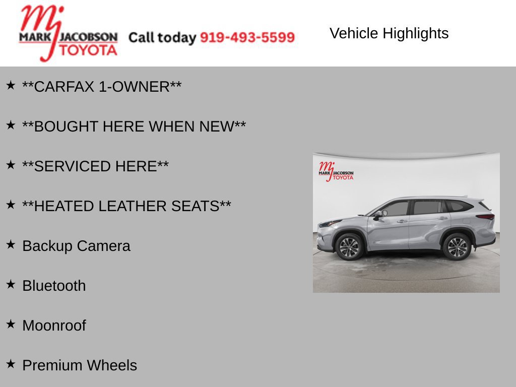 Used 2023 Toyota Highlander XLE FWD image 6