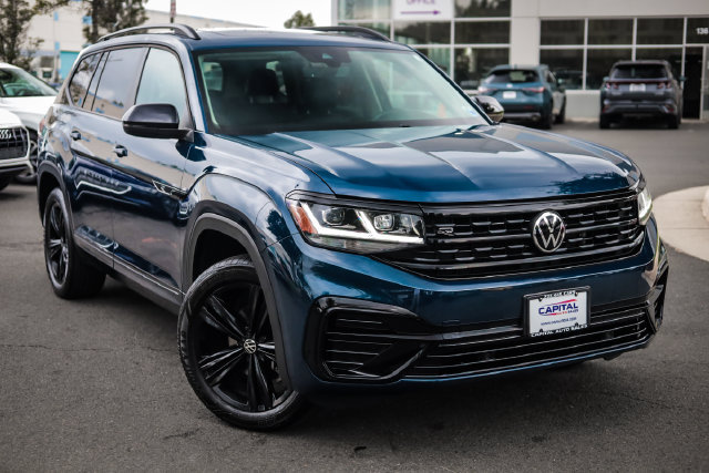 Used 2022 Volkswagen Atlas SEL R-Line AWD/4WD image 7
