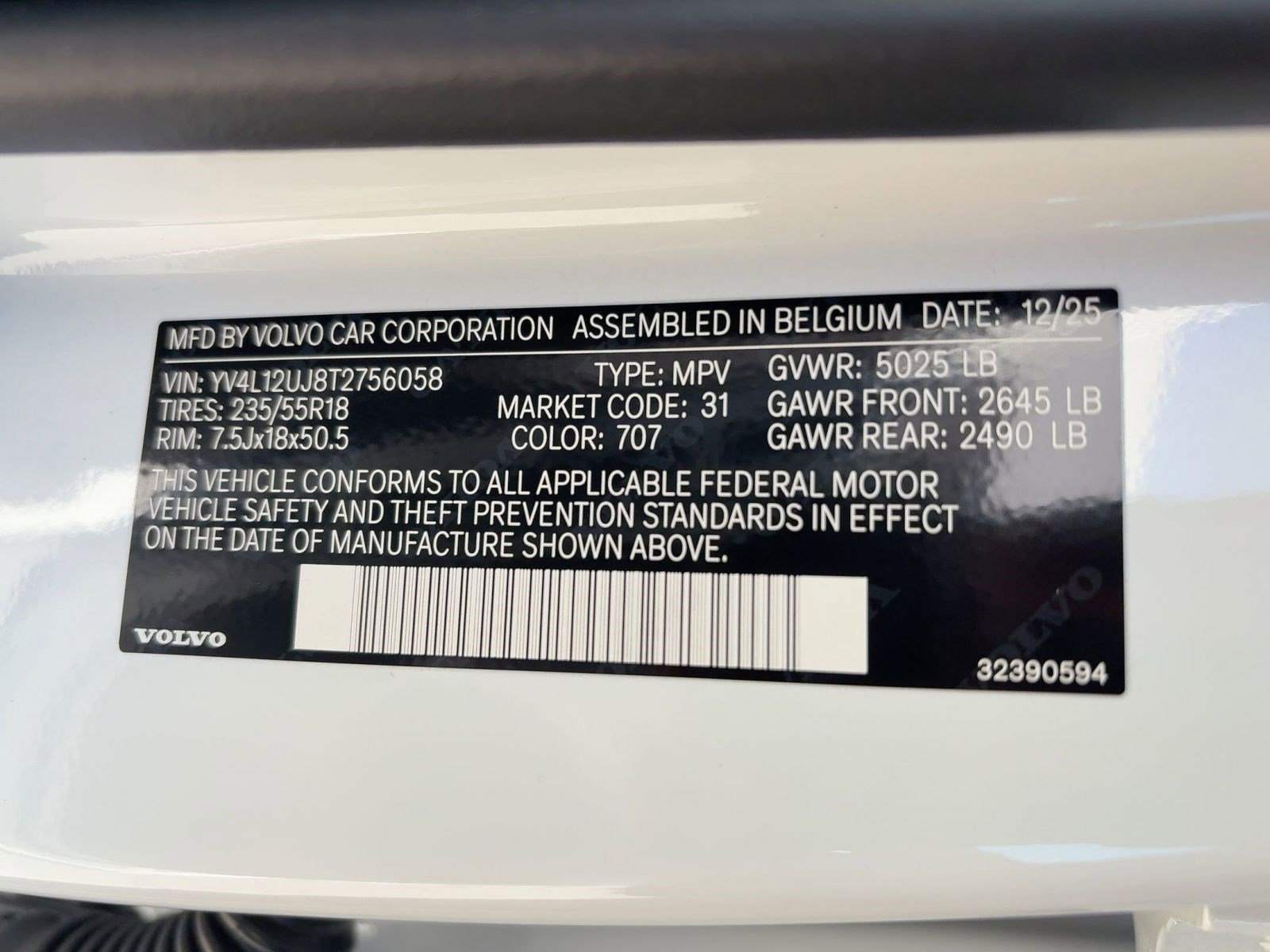 New 2026 Volvo XC40 B5 Core w/ Climate Package image 19