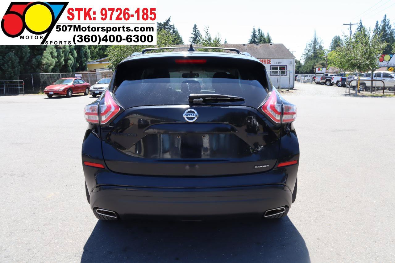 Used 2018 Nissan Murano SL w/ Midnight Edition Package AWD/4WD image 6
