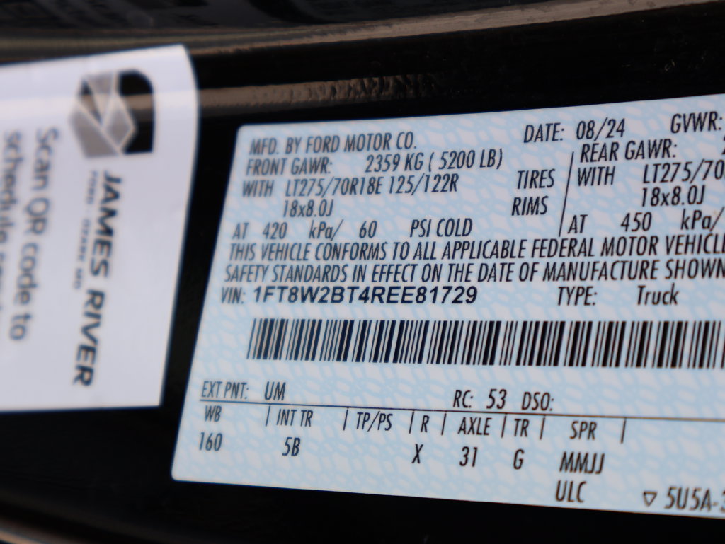 Certified 2024 Ford F250 Lariat w/ Lariat Ultimate Package AWD/4WD image 44