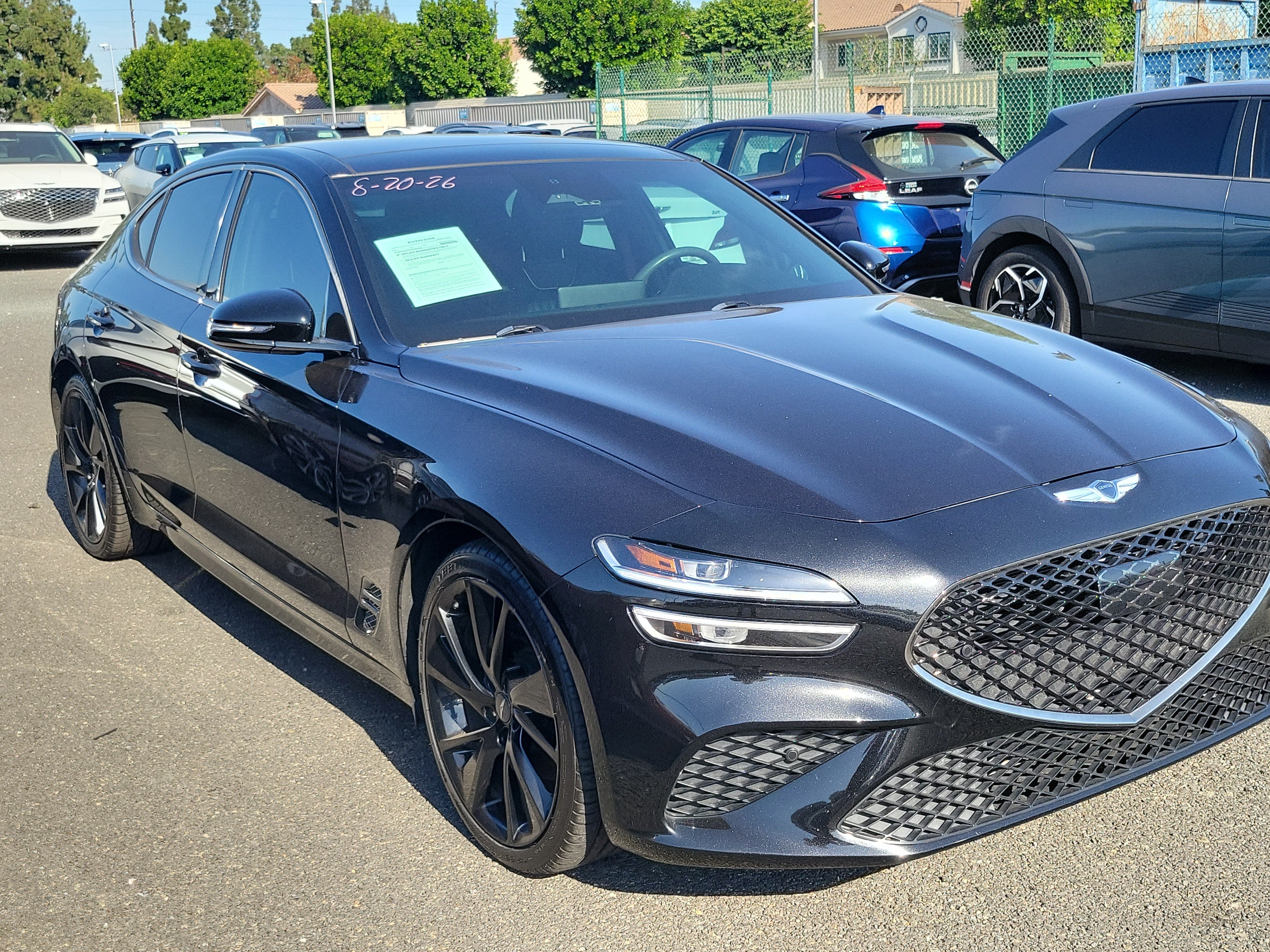 Used 2023 Genesis G70 2.0T w/ Sport Prestige Package RWD image 3