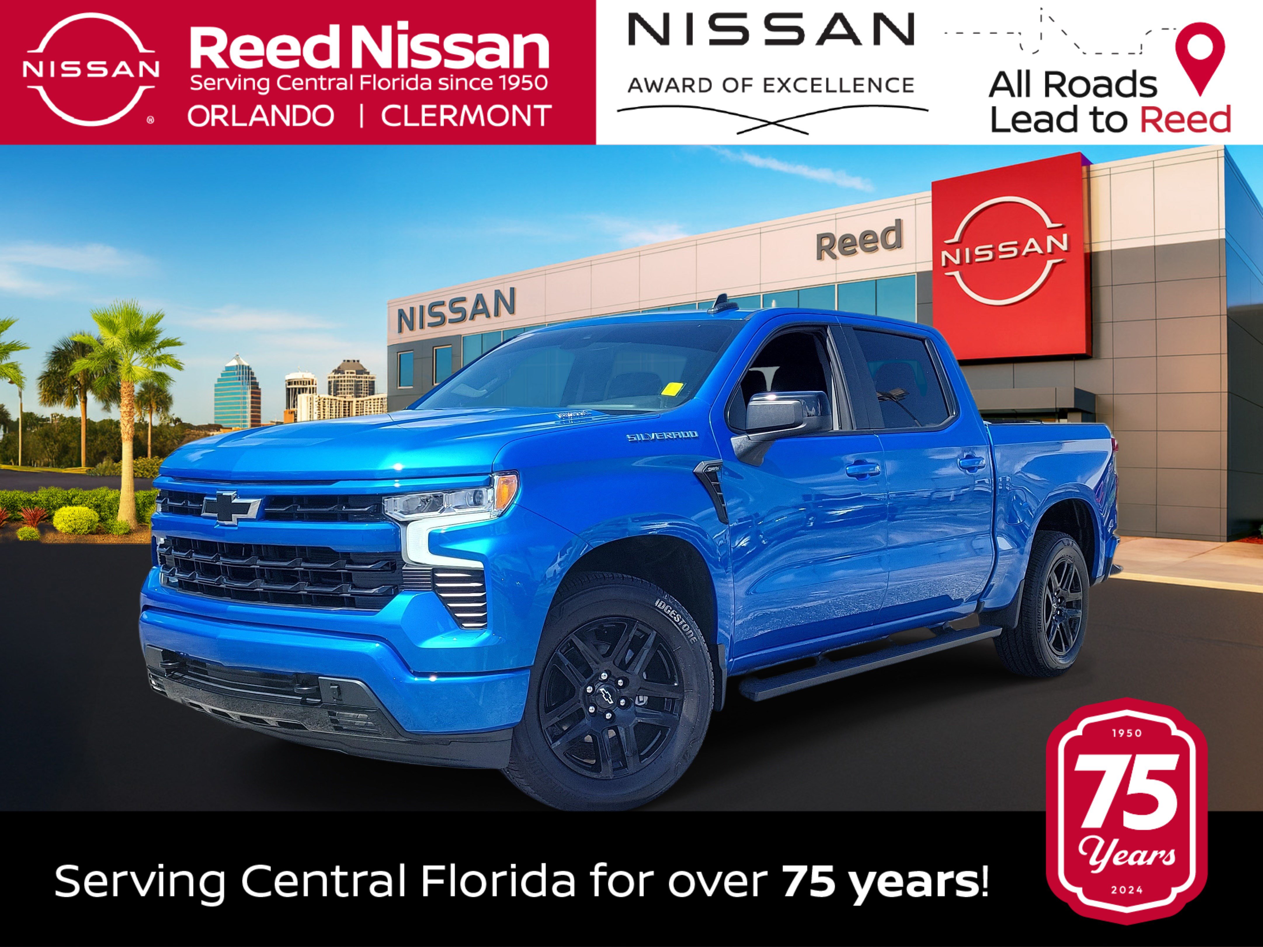 Used 2025 Chevrolet Silverado 1500 RST w/ Convenience Package II RWD image 1