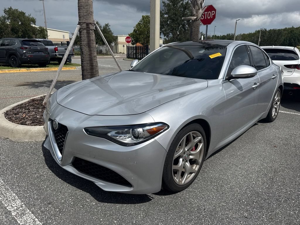 Used 2021 Alfa Romeo Giulia Ti w/ Active Assist 2 Package TI RWD image 2
