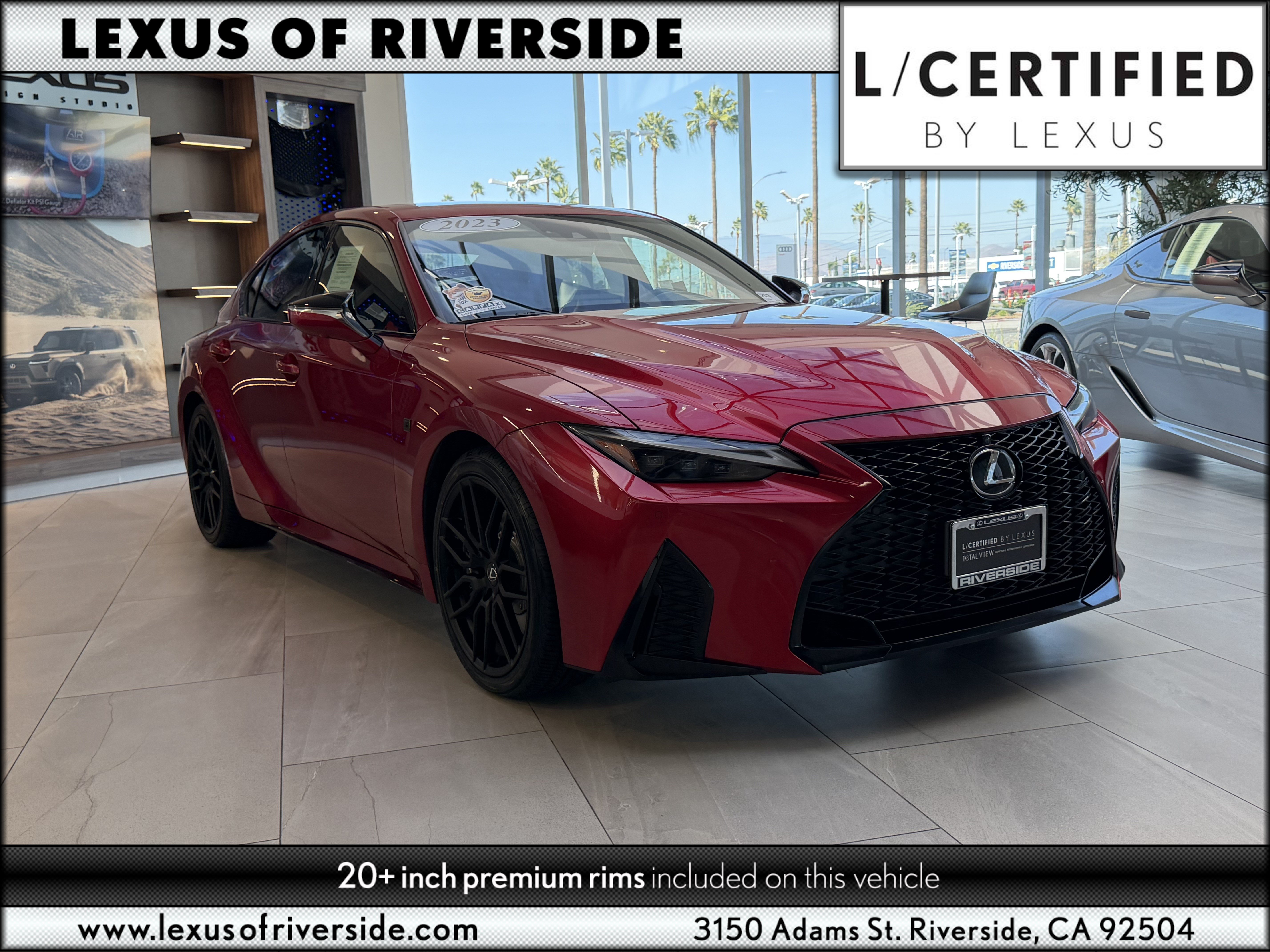 Certified 2023 Lexus IS 500 RWD image 1