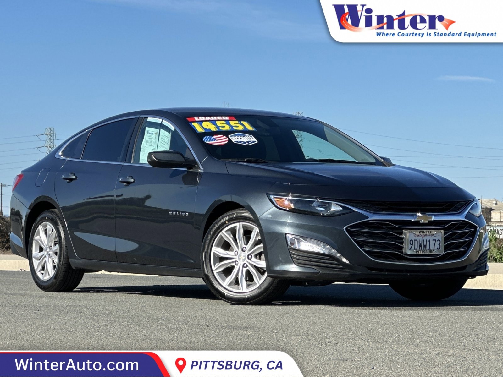 Used 2020 Chevrolet Malibu LT image 1