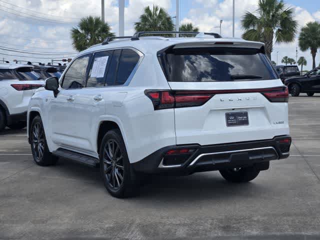 Used 2025 Lexus LX 600 F Sport w/ Accessory Package (2T) AWD/4WD image 4