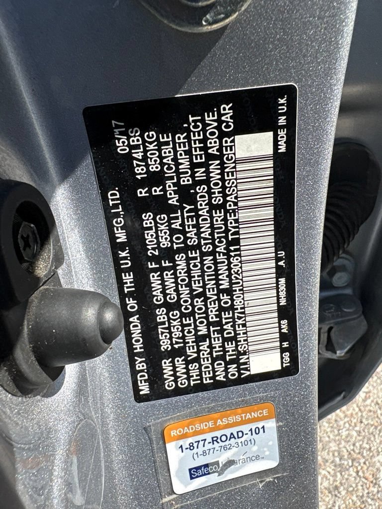 Used 2017 Honda Civic EX-L image 21