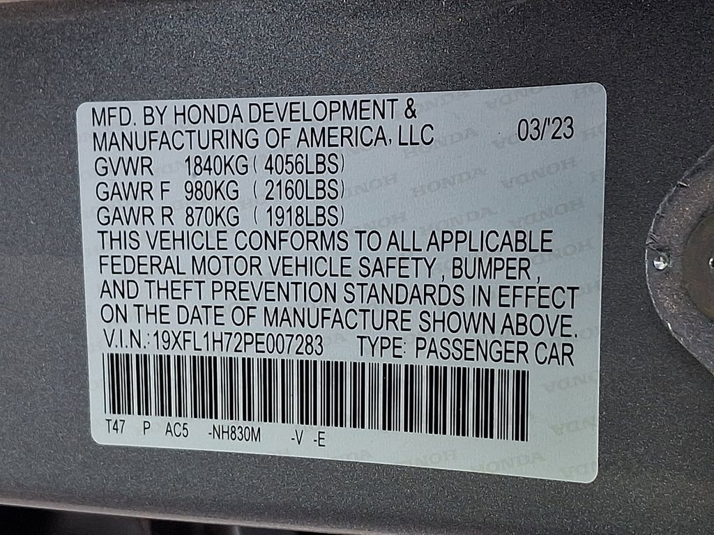 Used 2023 Honda Civic EX-L image 27