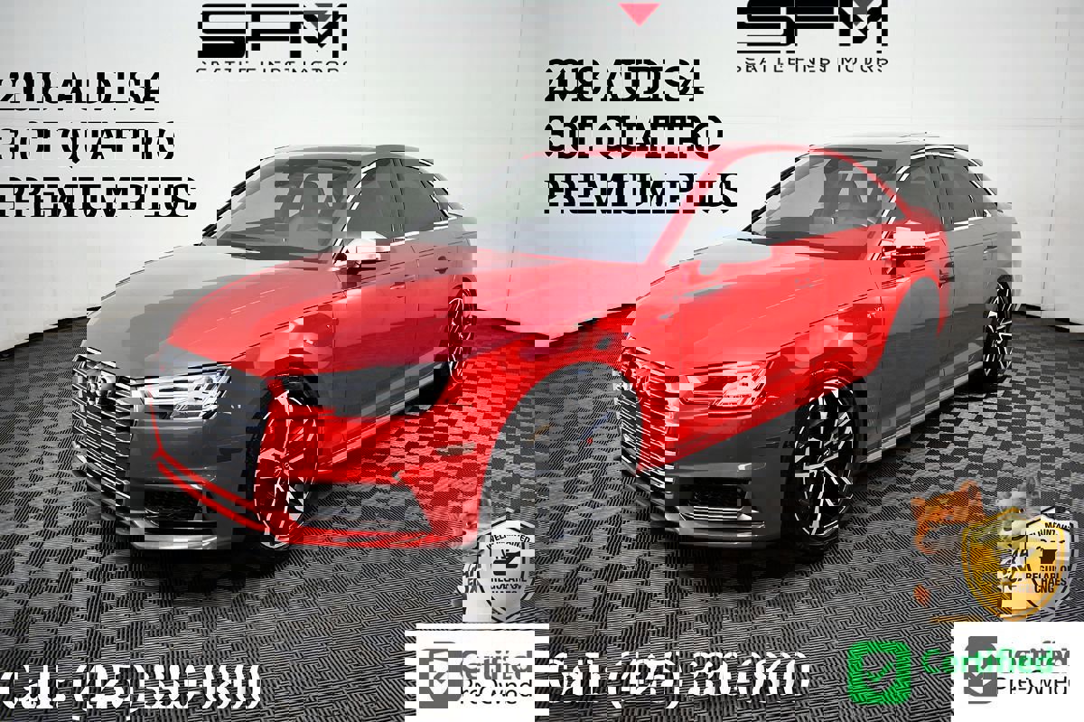 Used 2018 Audi S4 Premium Plus w/ Navigation Package