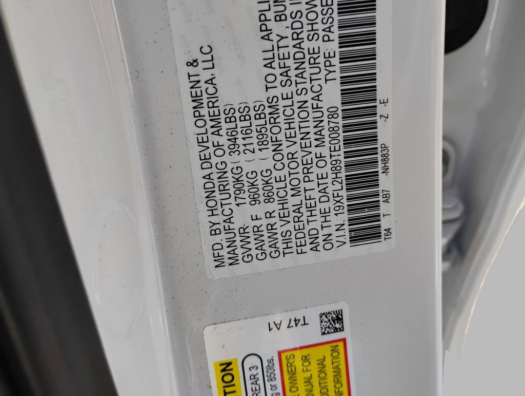 New 2026 Honda Civic Sport image 35