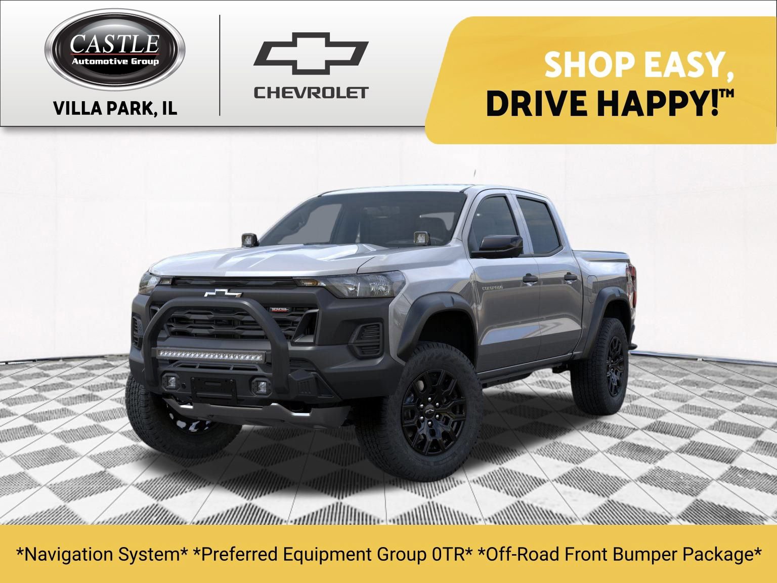 New 2026 Chevrolet Colorado Trail Boss w/ Off-Road Front Bumper Package AWD/4WD image 1