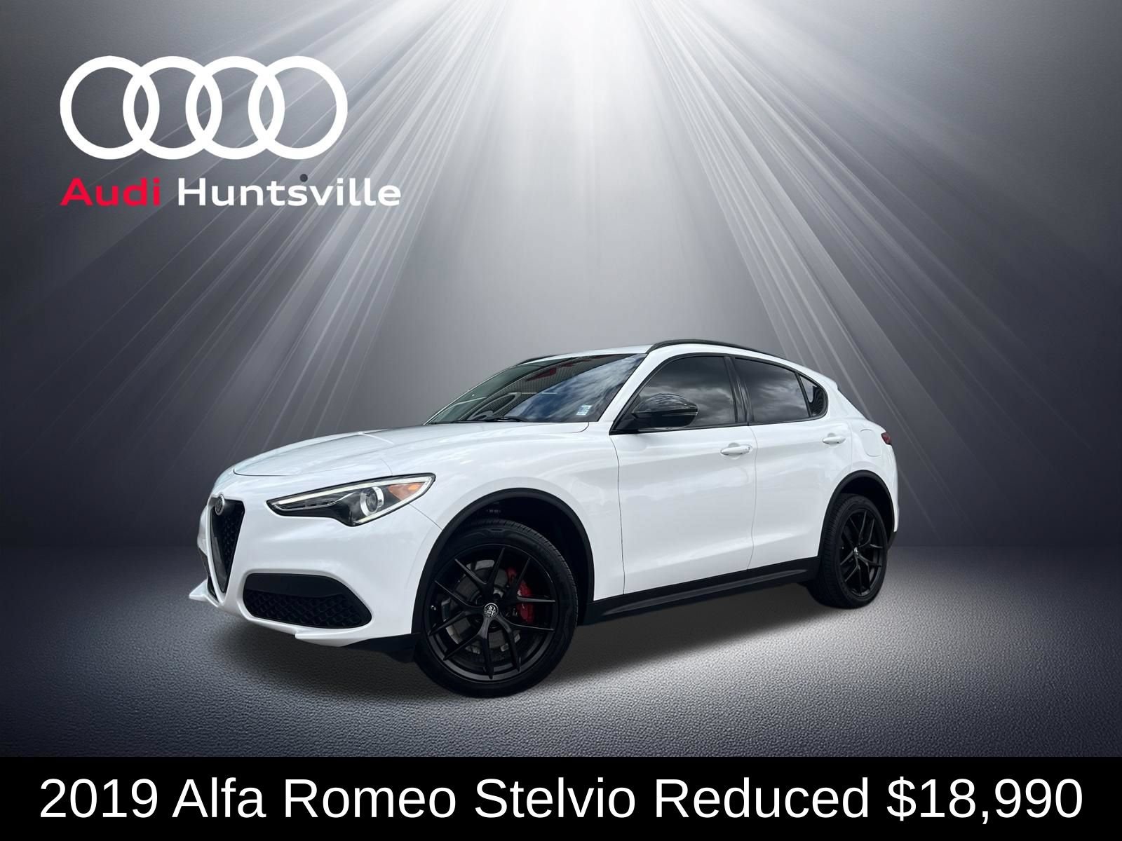 Used 2019 Alfa Romeo Stelvio w/ Nero Edizione