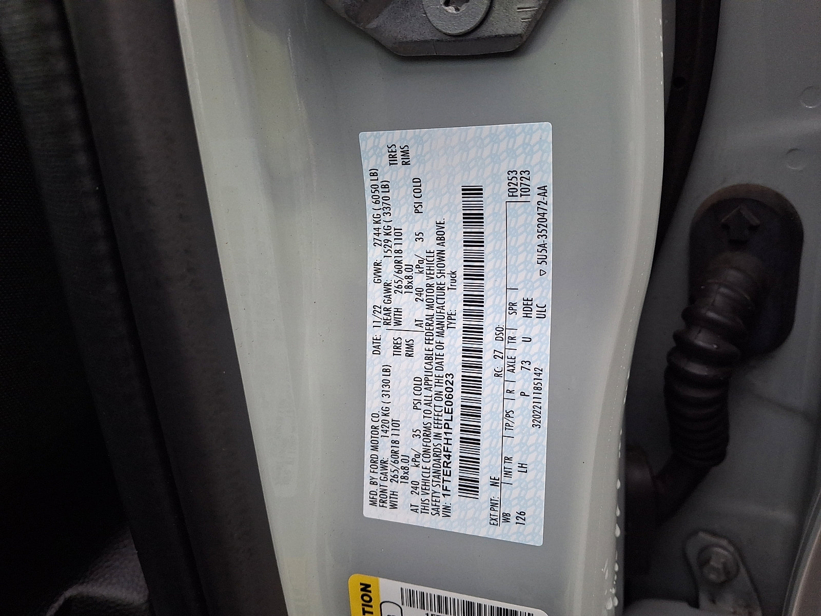 Certified 2023 Ford Ranger XLT w/ Equipment Group 302A High image 27