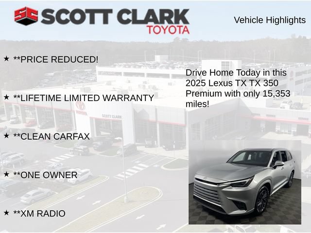 Used 2025 Lexus TX 350 AWD w/ Technology Package image 13