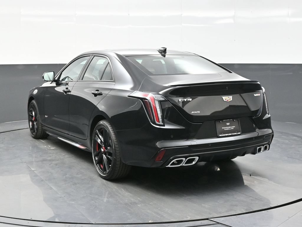 New 2025 Cadillac CT4 V w/ LPO, Red Accent Package AWD/4WD image 5