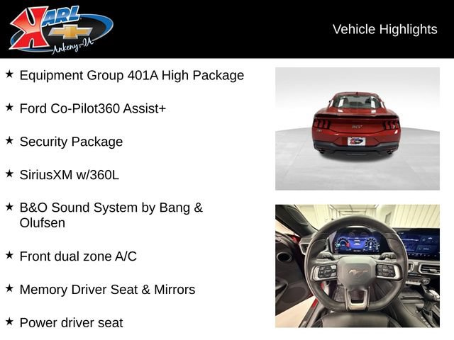 Used 2024 Ford Mustang GT Premium RWD image 2