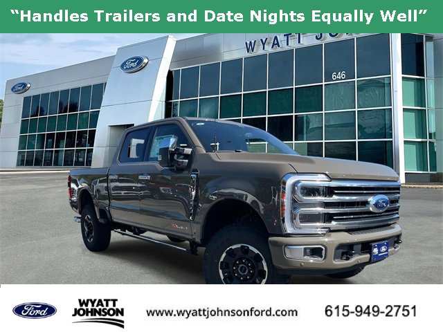 New 2026 Ford F350 Platinum w/ Platinum Plus Package