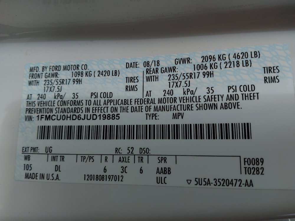 Used 2018 Ford Escape SEL FWD image 33