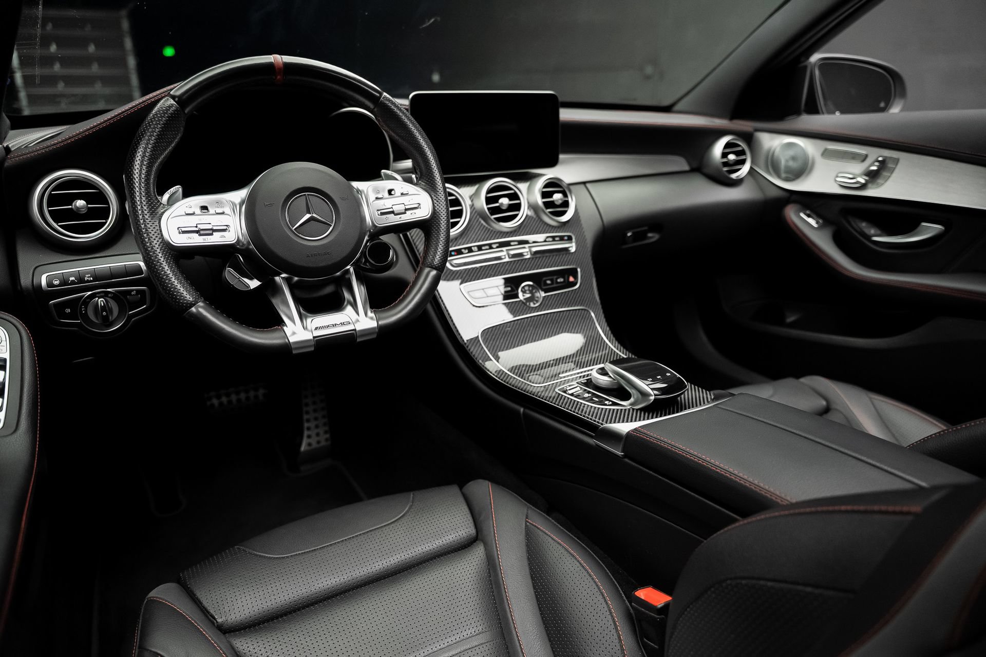 Used 2021 Mercedes-Benz C 43 AMG 4MATIC Sedan w/ Driver Assistance Package image 2