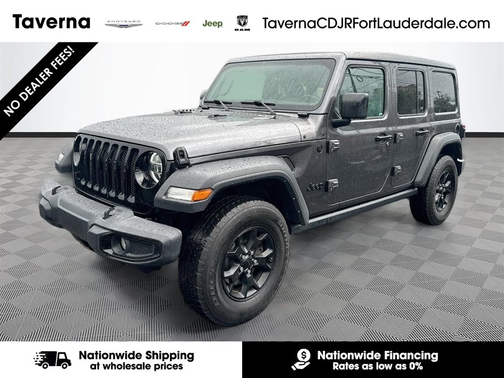 Used 2022 Jeep Wrangler Unlimited Sport AWD/4WD image 1