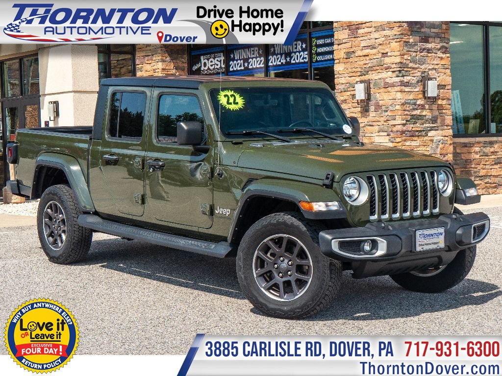 Used 2022 Jeep Gladiator Overland w/ Popular Equipment Package AWD/4WD image 1