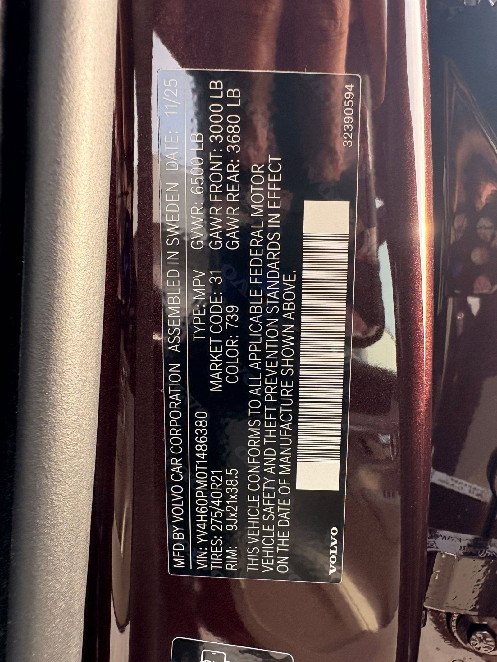 New 2026 Volvo XC90 T8 Ultra w/ Protection Package image 20