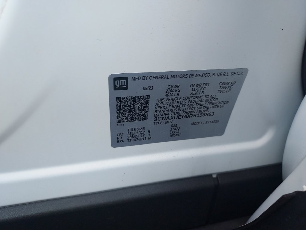 Used 2024 Chevrolet Equinox LT w/ LPO, Floor Liner Package AWD/4WD image 23
