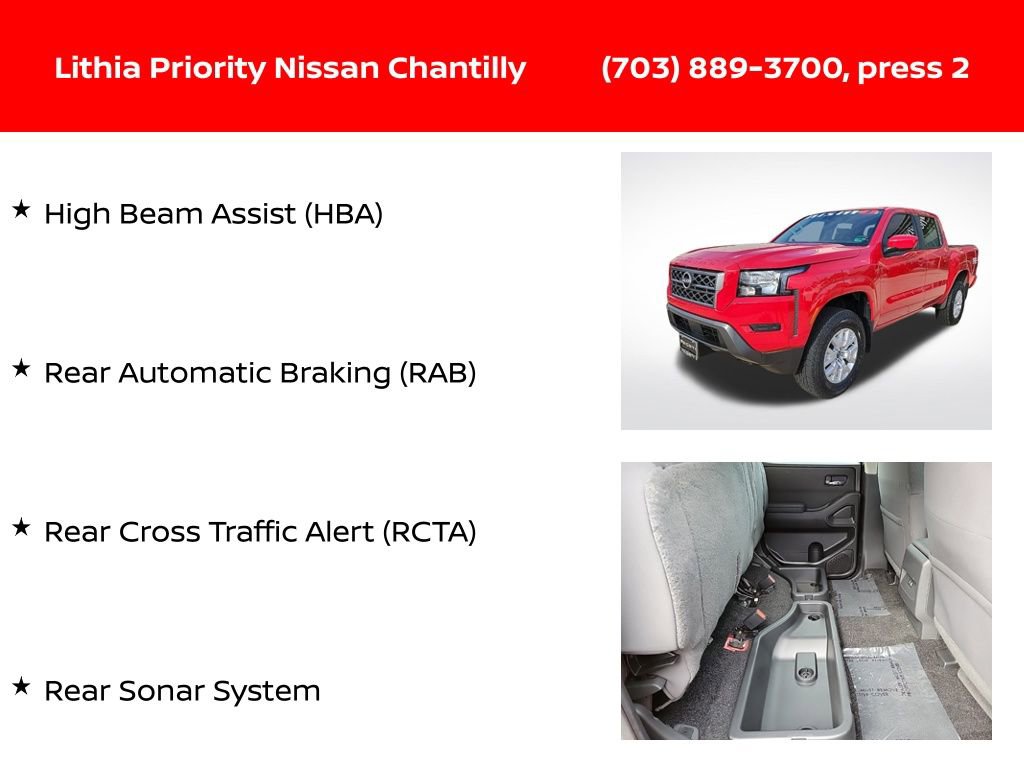 Certified 2022 Nissan Frontier SV w/ Technology Package image 18