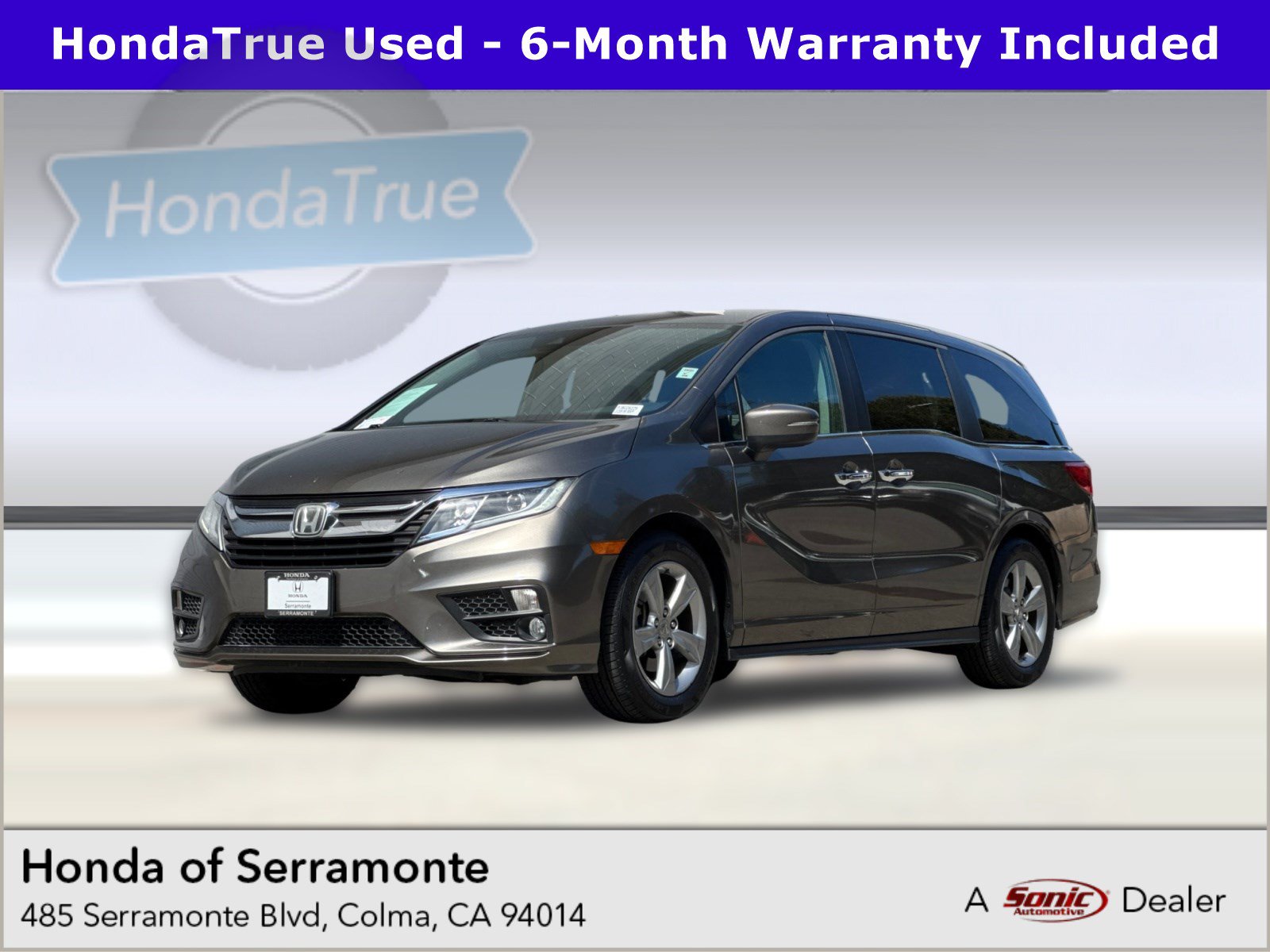 Certified 2018 Honda Odyssey EX-L image 1