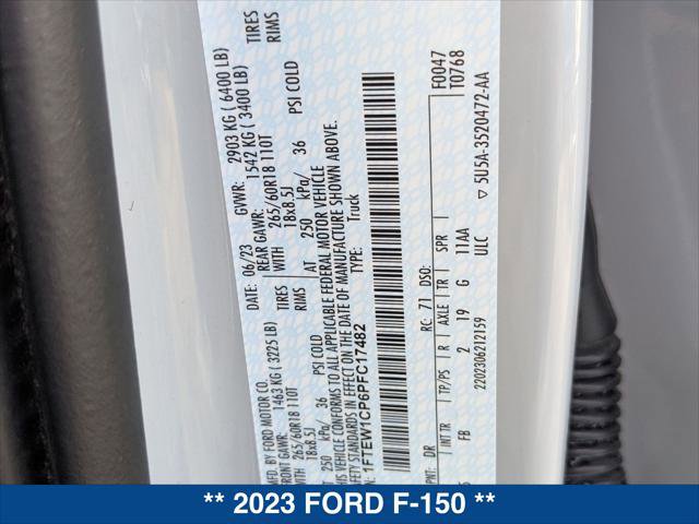 Certified 2023 Ford F150 XLT w/ Equipment Group 302A High image 24