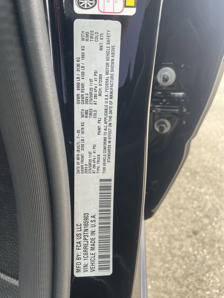 New 2026 RAM 1500 Laramie w/ Sport Appearance Package image 29