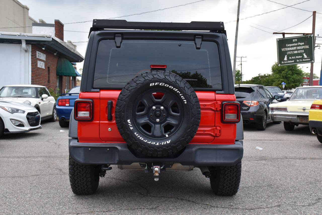 Used 2020 Jeep Wrangler Unlimited Sport image 6