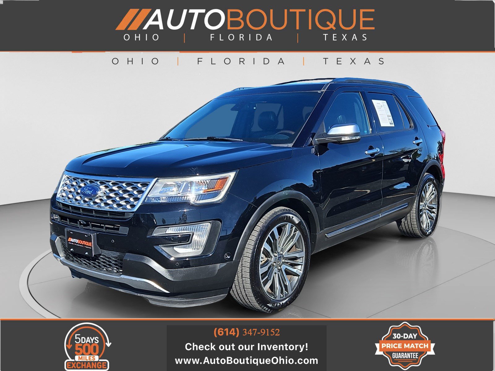 Used 2017 Ford Explorer Platinum AWD/4WD image 1
