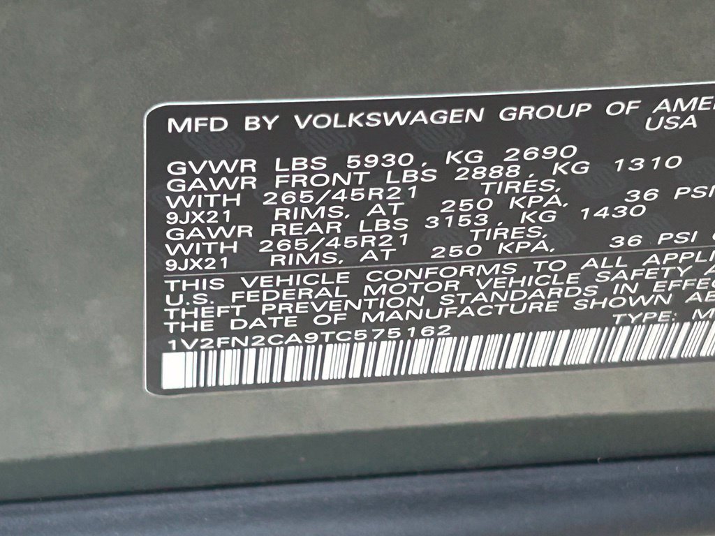 New 2026 Volkswagen Atlas SEL Premium R-Line AWD/4WD image 59