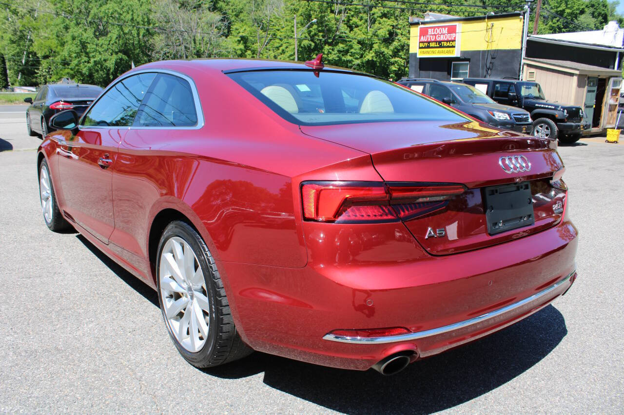 Used 2018 Audi A5 2.0T Premium Plus w/ Premium Plus AWD/4WD image 10