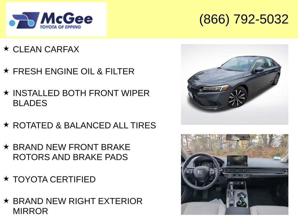 Used 2023 Honda Civic EX image 8