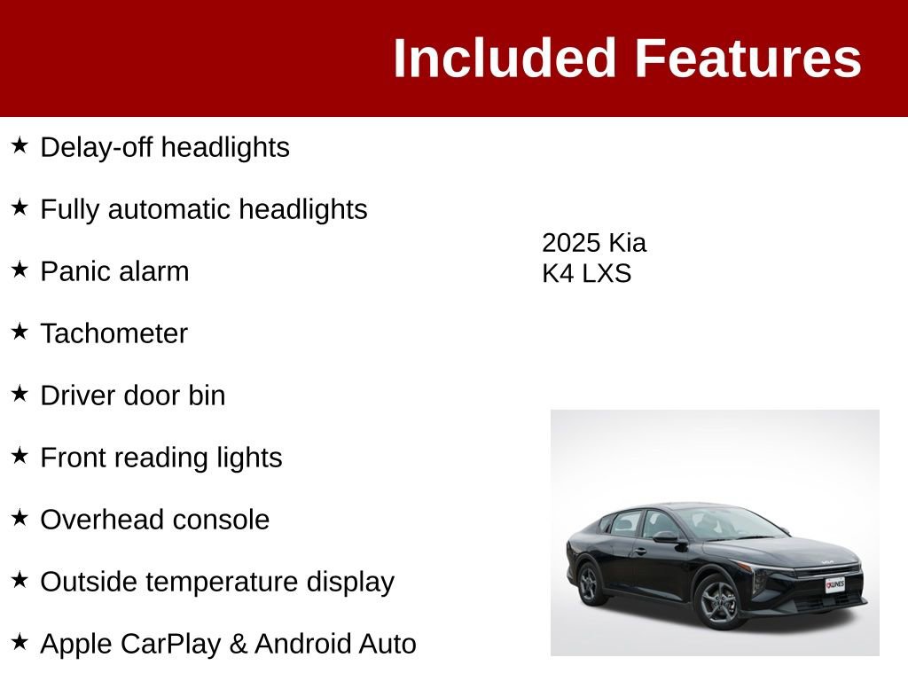 Used 2025 Kia K4 FWD image 4